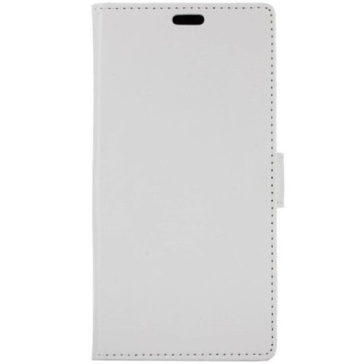 Xiaomi Mi 6 atvēramais ādas balts maciņš (maks) / Vacins.lv