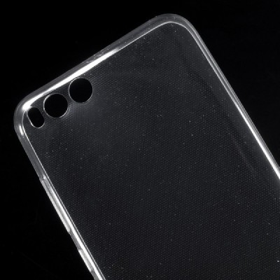 Xiaomi Mi 6 dzidrs (caurspīdīgs) cieta silikona TPU pasaulē planākais pelēks apvalks / Vacins.lv