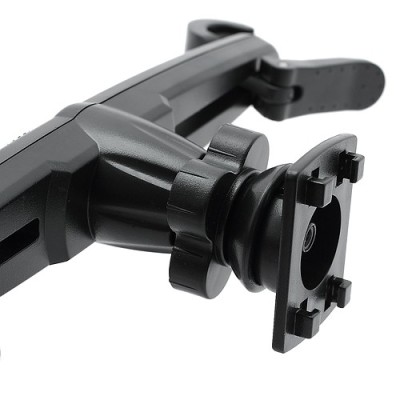 Planšetdatora autoturētājs iespējams stiprināt pie loga vai pie atzveltņa / Vacins.lv