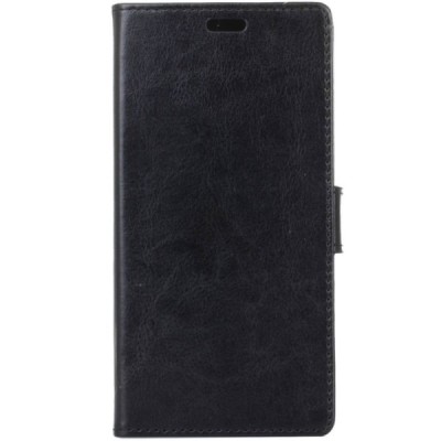 Huawei Honor 9 (Honor 9 Premium) atvēramais ādas melns maciņš, grāmata (maks) / Vacins.lv