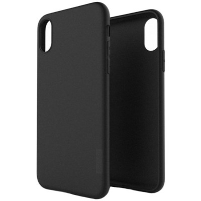 „X-Level“ Guardian Apple iPhone X (iPhone Xs) melns cieta silikona apvalks / vacins.lv