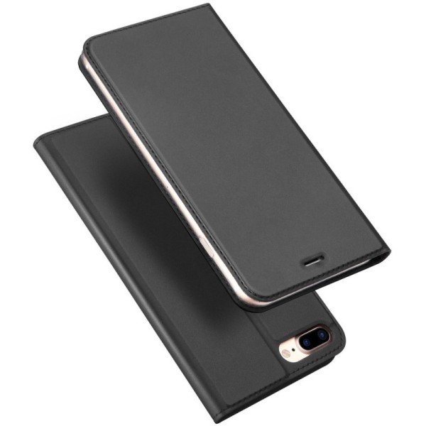 „Dux Ducis“ Skin atverčiamas dėklas - juodas (iPhone 7 Plus / 8 Plus)