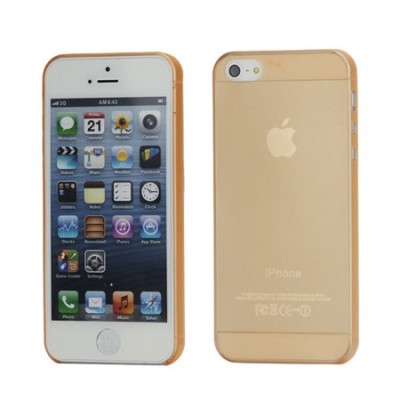 Ploniausias pasaulyje oranžinis Apple iPhone SE (5, 5s) dėklas / Priedai.lt