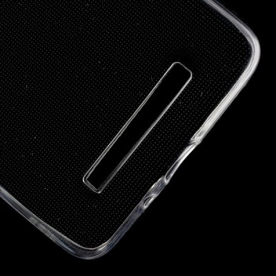 Xiaomi Redmi 4A dzidrs (caurspīdīgs) cieta silikona TPU pasaulē planākais pelēks apvalks / Vacins.lv