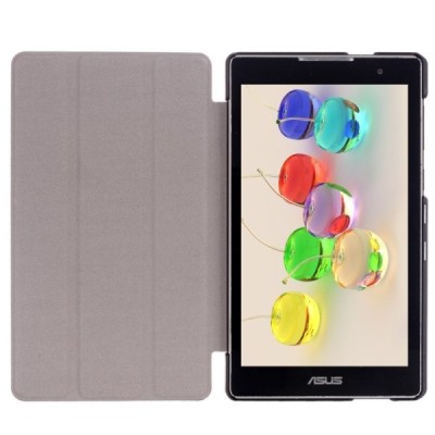 Asus ZenPad C 7 (Z170C) atvēramais melns maciņš / Vacins.lv