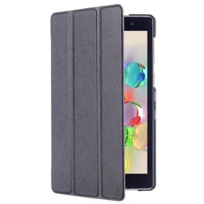 Asus ZenPad C 7 (Z170C) atvēramais melns maciņš / Vacins.lv