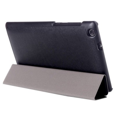 Asus ZenPad C 7 (Z170C) atvēramais melns maciņš / Vacins.lv