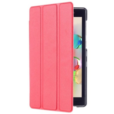 Asus ZenPad C 7 (Z170C) atvēramais sarkans maciņš / Vacins.lv