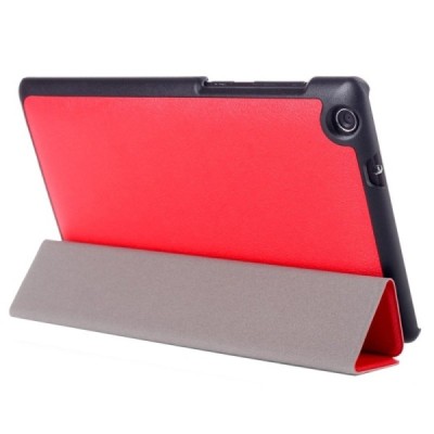 Asus ZenPad C 7 (Z170C) atvēramais sarkans maciņš / Vacins.lv