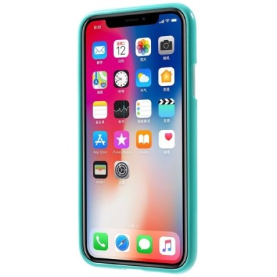 Apple iPhone X (iPhone Xs) Mercury mėtinis kieto silikono TPU dėklas - nugarėlė / Priedai.lt