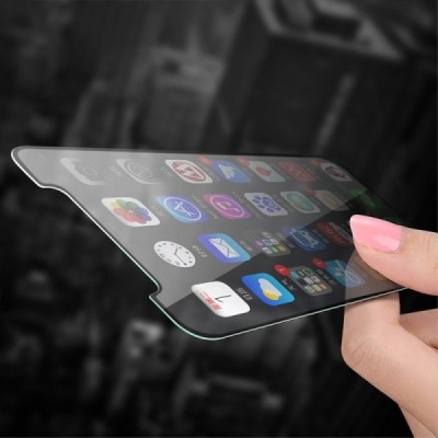 Apple iPhone X (iPhone Xs, 11 Pro) „Benks“ Tempered Glass sustiprintos apsaugos juodas pilnai dengiantis apsauginis ekrano stikl