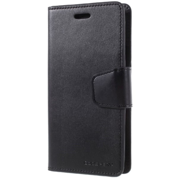 „Mercury“ Sonata atvērams maciņš - melns (iPhone X / Xs)