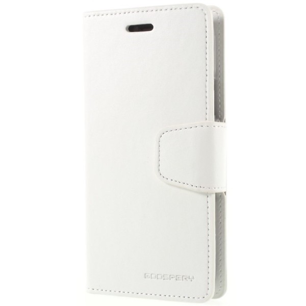 „Mercury“ Sonata atvērams maciņš - balts (iPhone X / Xs)