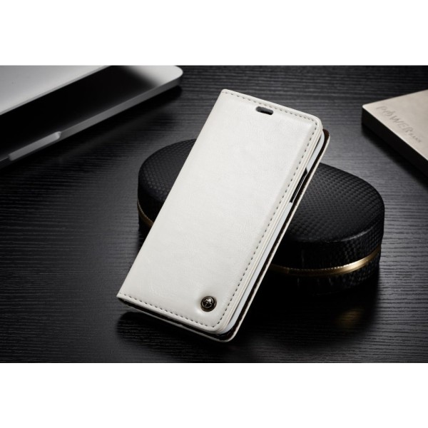 „CaseMe“ solidus atverčiamas dėklas - baltas (iPhone X / Xs)