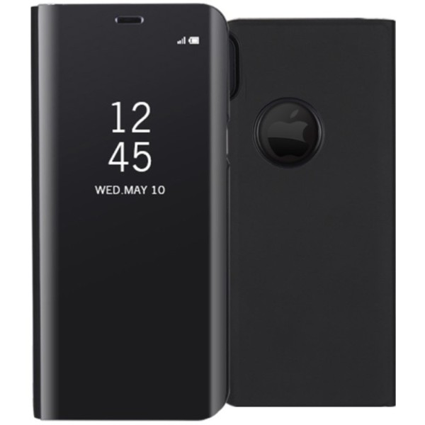 Plastmasas atvērams maciņš - melns (iPhone X / Xs)