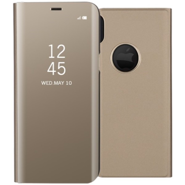 Plastmasas atvērams maciņš - zelta (iPhone X / Xs)