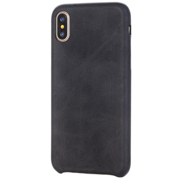 Slim Leather dėklas - juodas (iPhone X / Xs)