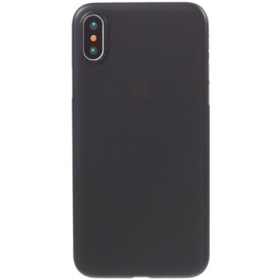 Apple iPhone X (iPhone Xs) pasaulē planākais melns futrālis / Vacins.lv