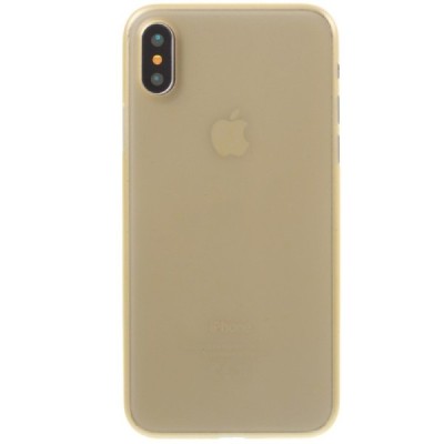 Apple iPhone X (iPhone Xs) pasaulē planākais brūns futrālis / Vacins.lv