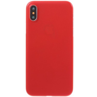 Apple iPhone X (iPhone Xs) pasaulē planākais sarkans futrālis / Vacins.lv