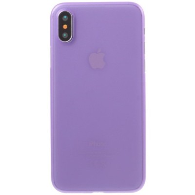 Apple iPhone X (iPhone Xs) pasaulē planākais violeta futrālis / Vacins.lv