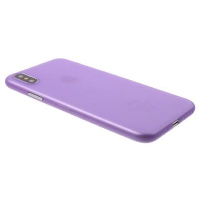 Apple iPhone X (iPhone Xs) pasaulē planākais violeta futrālis / Vacins.lv