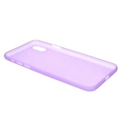 Apple iPhone X (iPhone Xs) pasaulē planākais violeta futrālis / Vacins.lv