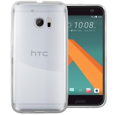 HTC 10 (M10 Lifestyle) kieto silikono TPU skaidrus dėklas - nugarėlė / Priedai.lt