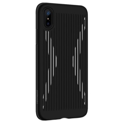 Apple iPhone X (iPhone Xs) „JOYROOM“ Storm melns silikons apvalks / vacins.lv