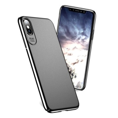 „USAMS“ Jay Apple iPhone X (iPhone Xs) sudrabs plastika apvalks / vacins.lv