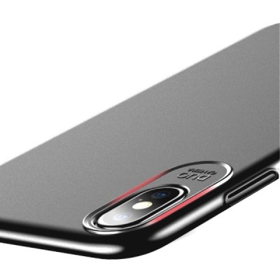 „USAMS“ Jay Apple iPhone X (iPhone Xs) sudrabs plastika apvalks / vacins.lv