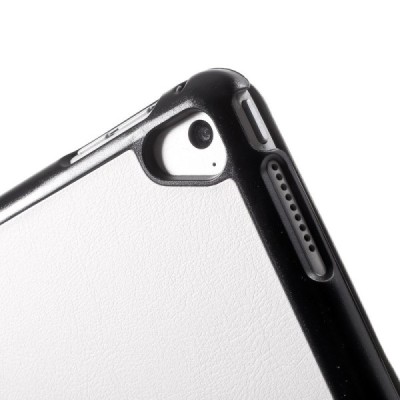 Apple iPad Pro 12,9" 2017 atvēramais balts maciņš / Vacins.lv