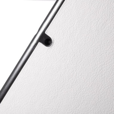 Apple iPad Pro 12,9" 2017 atvēramais balts maciņš / Vacins.lv