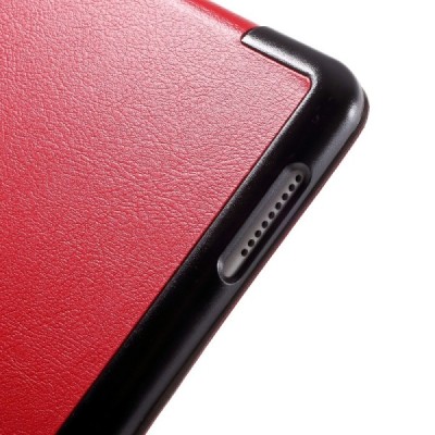 Apple iPad Pro 12,9" 2017 atvēramais sarkans maciņš / Vacins.lv