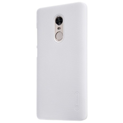 Xiaomi Redmi Note 4 X Nillkin Frosted Shield balts plastmasas apvalks + ekrāna aizsargplēve / Vacins.lv