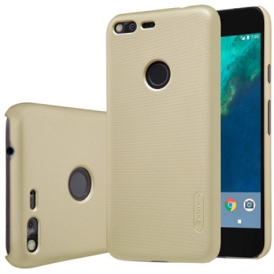 Google Pixel XL Nillkin Frosted Shield zelta plastmasas futrālis / Vacins.lv