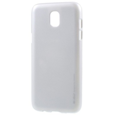 Samsung Galaxy J5 2017 (J530) Mercury sudrabs cieta silikona (TPU) apvalks / vacins.lv