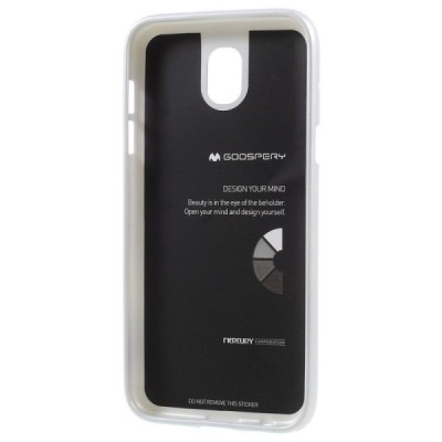 Samsung Galaxy J5 2017 (J530) Mercury sudrabs cieta silikona (TPU) apvalks / vacins.lv