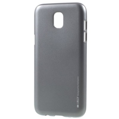 Samsung Galaxy J5 2017 (J530) Mercury pelēks cieta silikona (TPU) apvalks / Vacins.lv