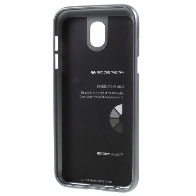 Samsung Galaxy J5 2017 (J530) Mercury pilkas kieto silikono TPU dėklas - nugarėlė / Priedai.lt