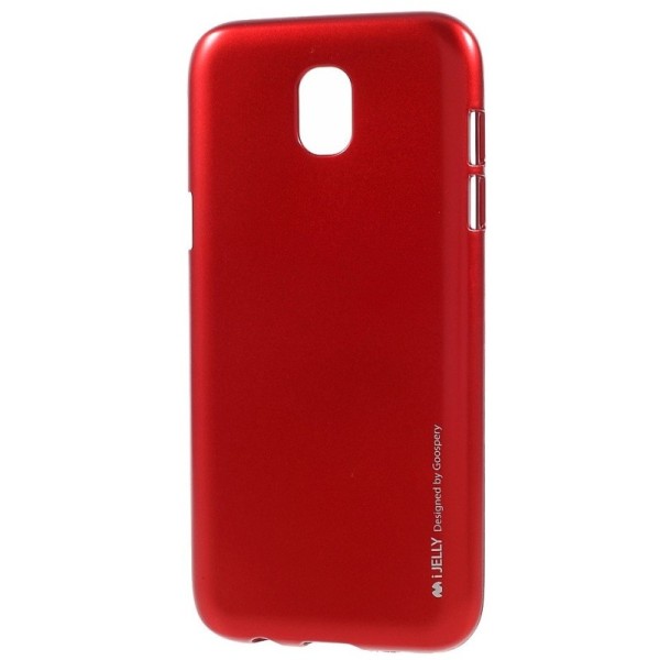 „Mercury“ apvalks - sarkans (Galaxy J5 2017)