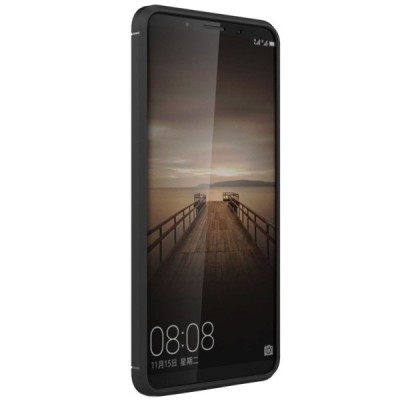 Huawei Mate 10 Pro „Mofi“ Carbon kieto silikono TPU juodas dėklas - nugarėlė | Priedai.lt