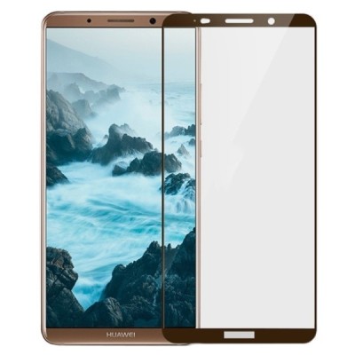 Huawei Mate 10 Pro „Calans“ 9H Tempered Glass sustiprintos apsaugos rudas pilnai dengiantis apsauginis ekrano stiklas 0,2 mm / P