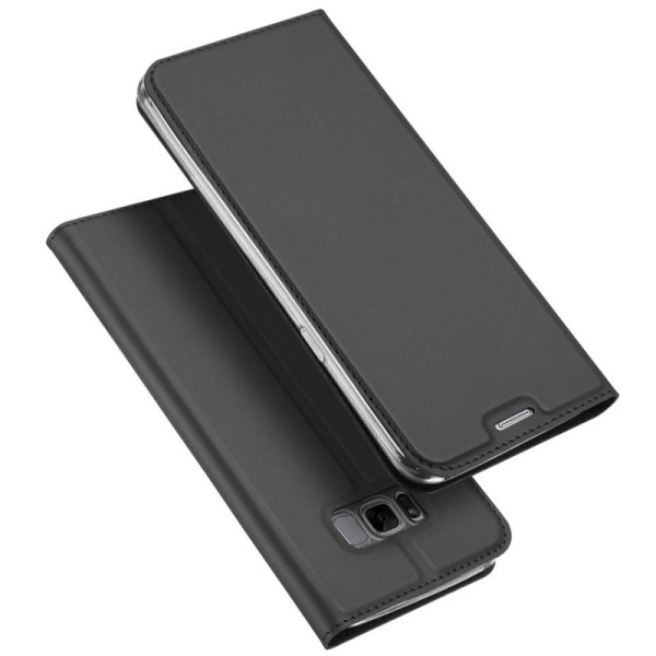 „Dux Ducis“ Skin atverčiamas dėklas - juodas (Galaxy S8)