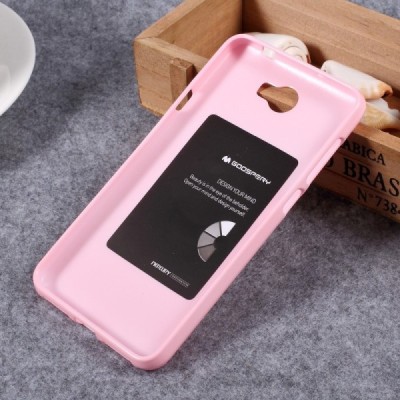 Huawei Y5 II (Huawei Y5 2) Mercury gaiši rozs cieta silikona (TPU) apvalks / vacins.lv