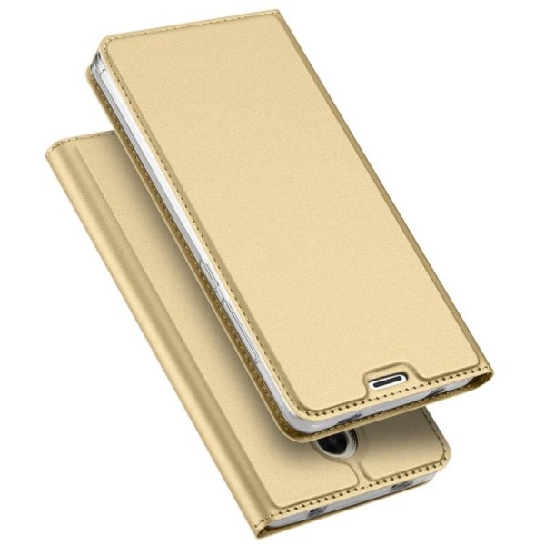 „Dux Ducis“ Skin atverčiamas dėklas - auksinis (Redmi Note 4X)