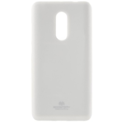 Xiaomi Redmi Note 4X Mercury balts cieta silikona (TPU) apvalks / vacins.lv