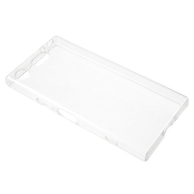 Sony Xperia XZ1 Compact kieto silikono TPU skaidrus dėklas - nugarėlė / Priedai.lt