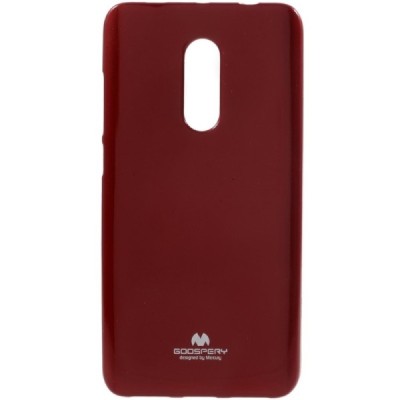 Xiaomi Redmi Note 4X Mercury sarkans cieta silikona (TPU) apvalks / vacins.lv