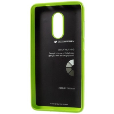 Xiaomi Redmi Note 4X Mercury tumši zaļš cieta silikona (TPU) apvalks / Vacins.lv